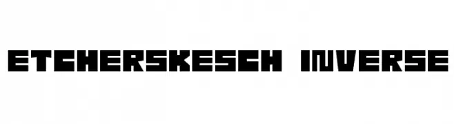 EtcherSkesch Inverse  Frei Schriftart Herunterladen