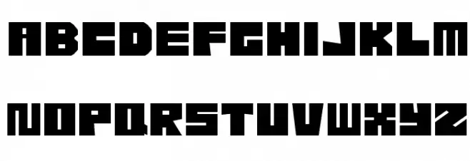 EtcherSkesch Inverse Font Litere mari