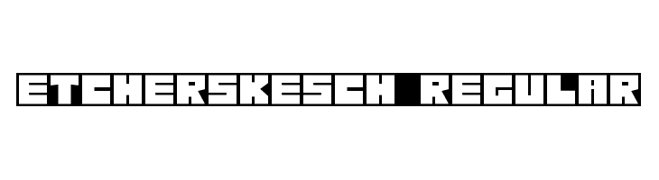 EtcherSkesch Regular  Fuentes Gratis Descargar
