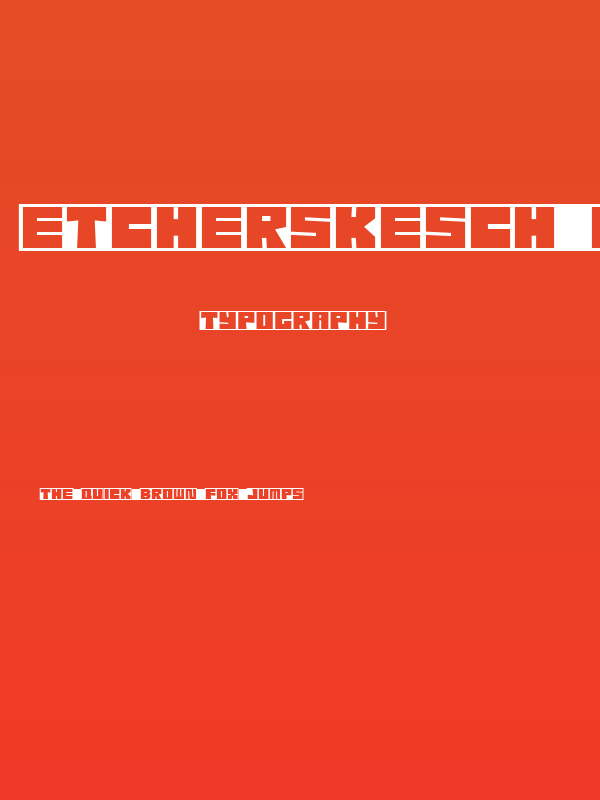 EtcherSkesch Regular Poster