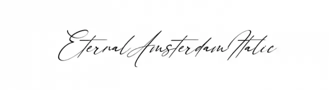 Eternal Amsterdam Italic  baixar fontes gratis
