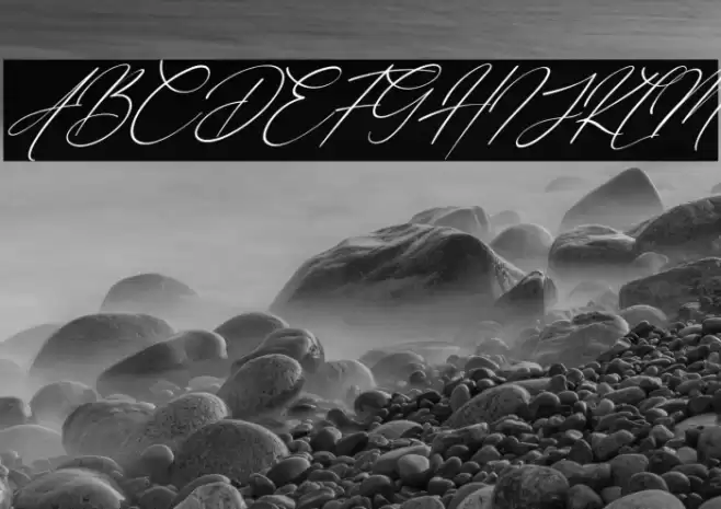 Eternal Amsterdam Italic Font examples