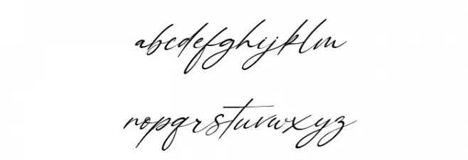 Eternal Amsterdam Italic Caratteri MINUSCOLO