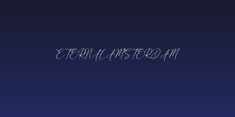 Eternal Amsterdam Social Header