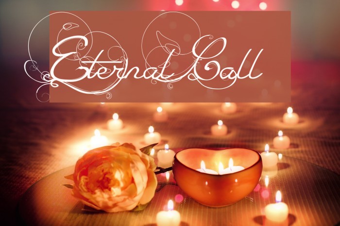 Eternal Call Font examples