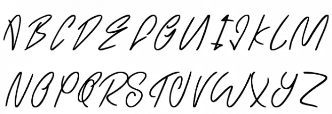 Eternal Fascination Schriftart Groß
