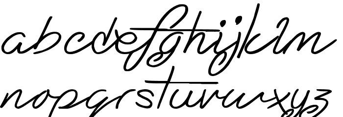Eternal Fascination Font LOWERCASE