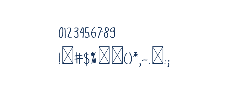 Eternal Future Font Other Characters