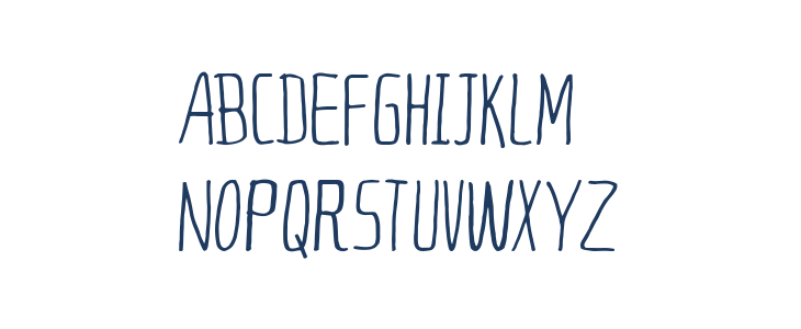 Eternal Future Font Uppercase