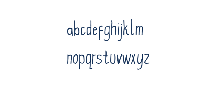 Eternal Future Font Lowercase