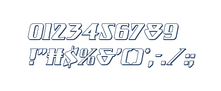 Eternal Knight 3D Italic Other Characters