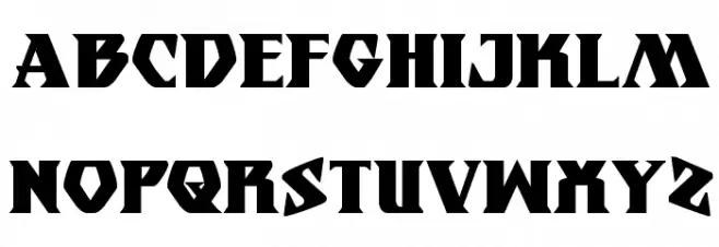 Eternal Knight Bold Fonte MAIÚSCULAS