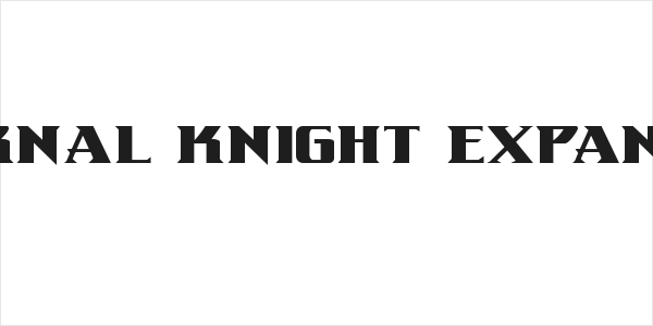 Eternal Knight Expanded Logo