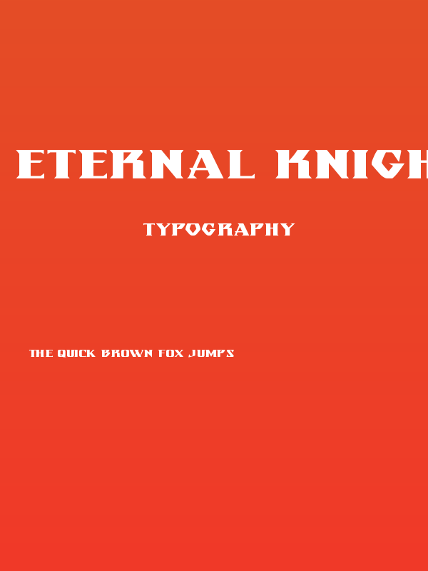 Eternal Knight Expanded Poster