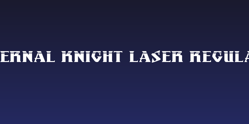 Eternal Knight Laser Regular Social Header