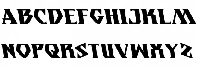 Eternal Knight Leftalic Шрифта ВЕРХНИЙ