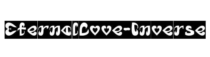 Eternal Love-Inverse  フリーフォントのダウンロード