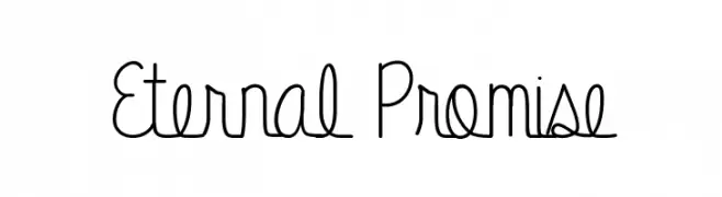 Eternal Promise  font caratteri gratis
