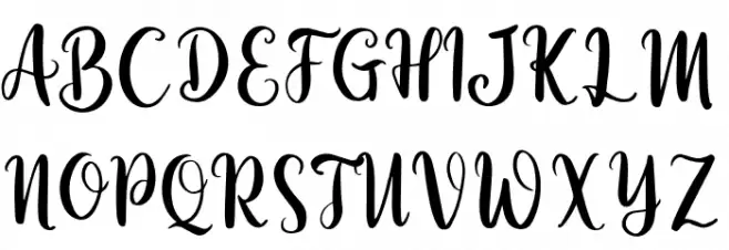 EternalLights-Script Schriftart Groß