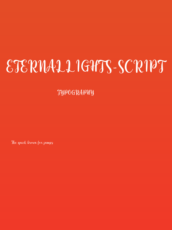 EternalLights-Script Poster