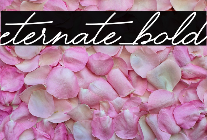 Eternate-Bold Example 3