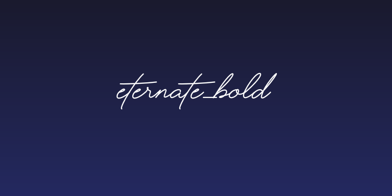 Eternate-Bold Social Header