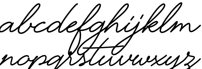 Eternate-Bold Font LOWERCASE
