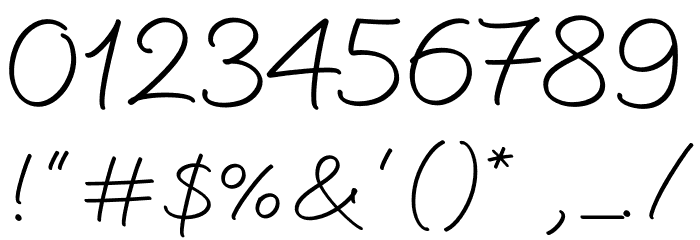 Eternate-TwoBold Font OTHER CHARS