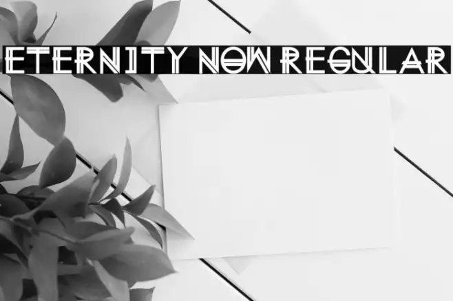 Eternity Now Regular Example 1