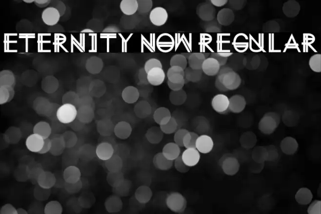 Eternity Now Regular Example 3