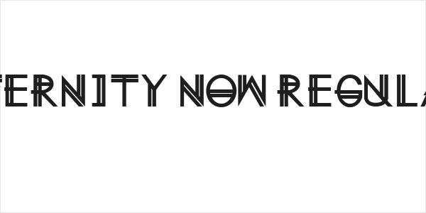 Eternity Now Regular Logo