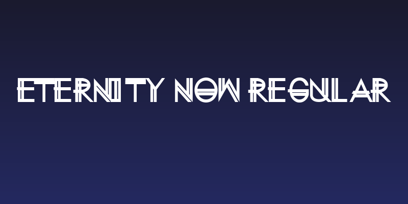 Eternity Now Regular Social Header