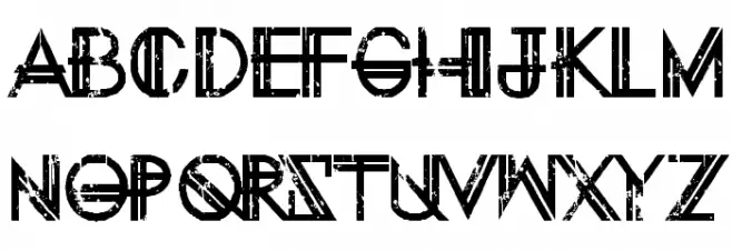 Eternity Tomorrow Regular Font Litere mari