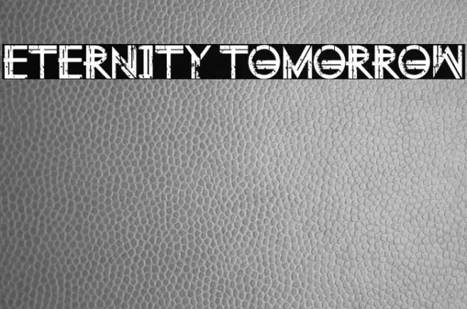 Eternity Tomorrow Example 2