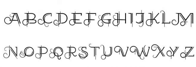 EtharnigNo12 字体 大写