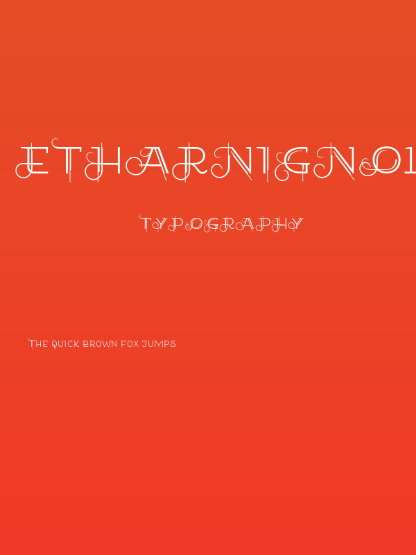 EtharnigNo12 Poster