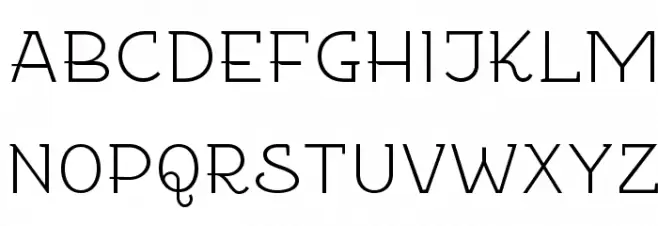 EtharnigSc Schriftart Groß