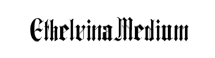 Ethelvina_Medium 字体