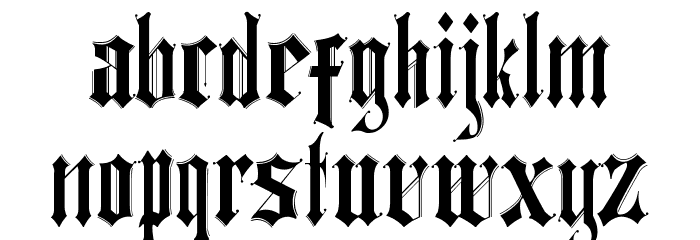 Ethelvina_Medium Font LOWERCASE