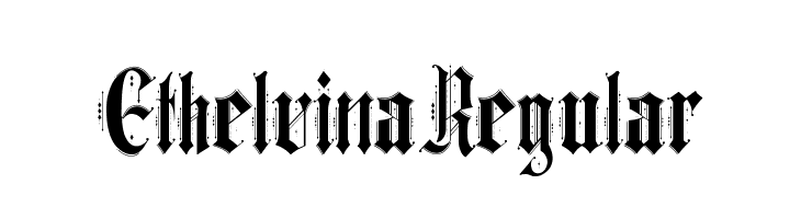 Ethelvina_Regular Font