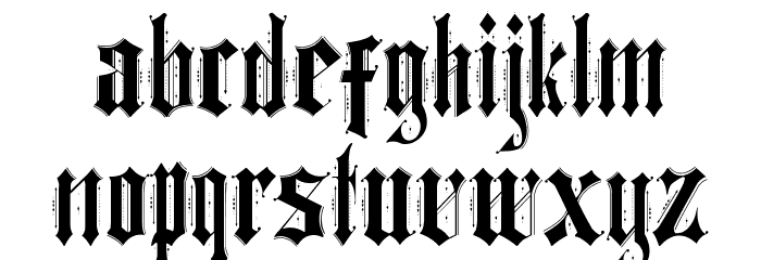 Ethelvina_Regular Font LOWERCASE