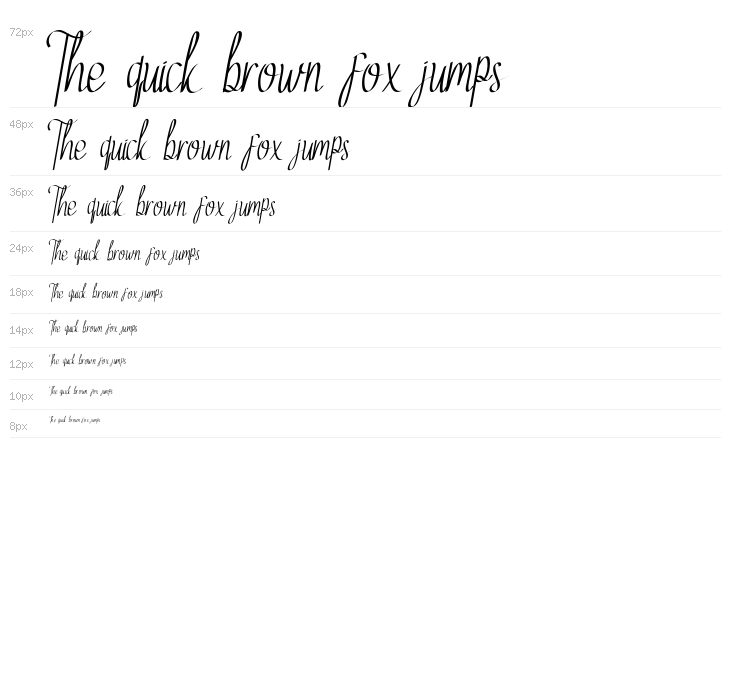 Ethelyne Demo Italic Waterfall