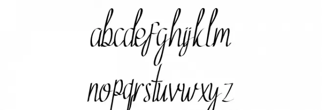 Ethelyne Demo Italic Шрифта строчной