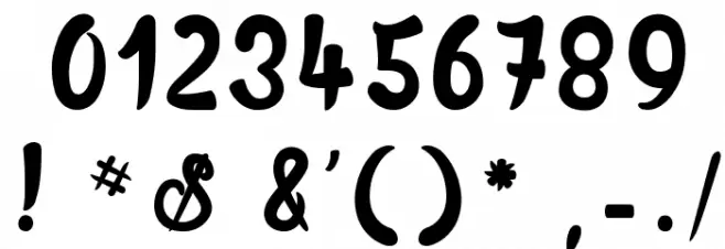 Ether Cute Poison Font OTHER CHARS