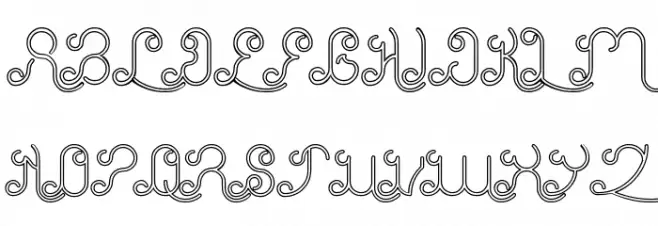 Ethereal Sky Font Litere mari