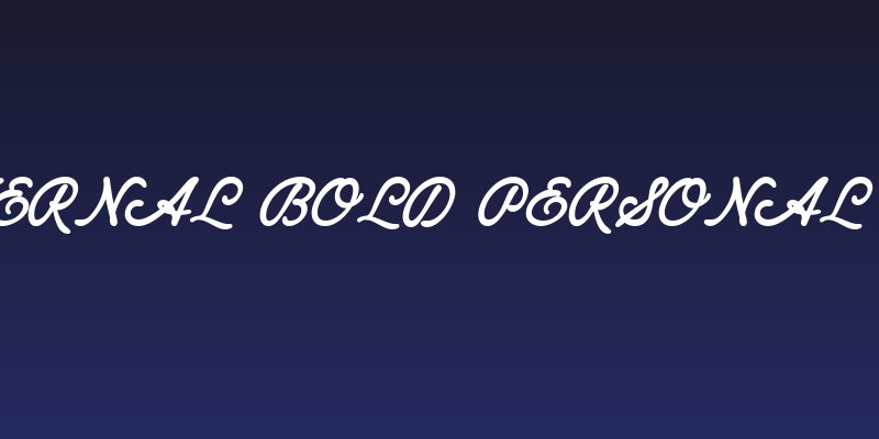 Ethernal Bold PERSONAL USE Social Header