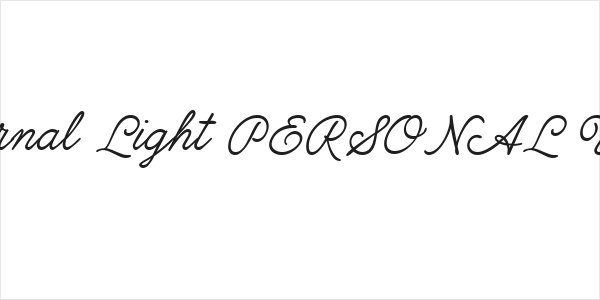 Ethernal Light PERSONAL USE Logo