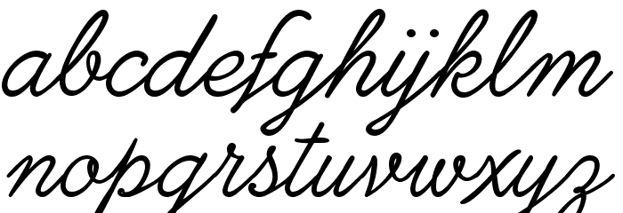 Ethernal Light PERSONAL USE フォント 小文字