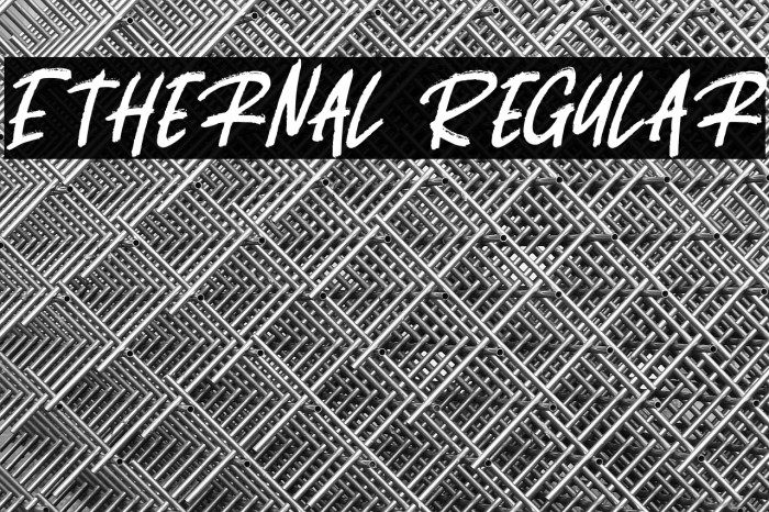 Ethernal Regular Example 1