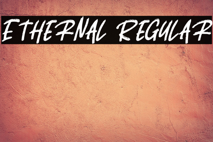 Ethernal Regular Example 2